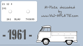 Single cab with enlarged wood bed 1960 Mplate-10262