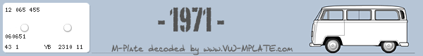 VW T2a 1970 Mplate2-7698